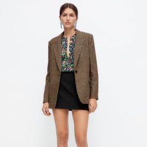 Zara wool blend blazer